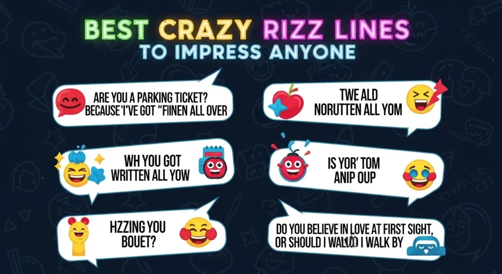 Best Crazy Rizz Lines to Impress Anyone
