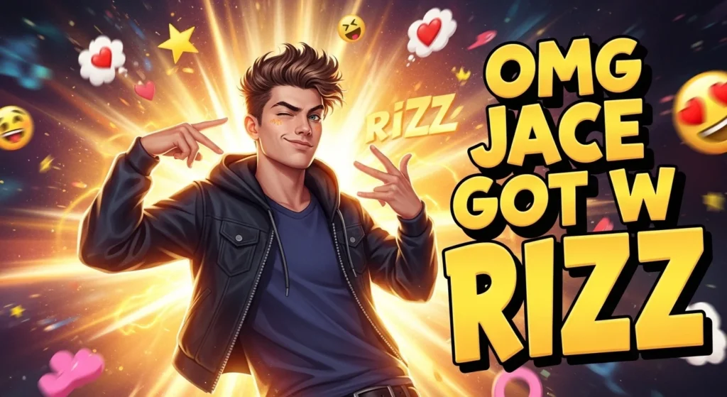 Best Omg Jace Got W Rizz Captions for Social Media