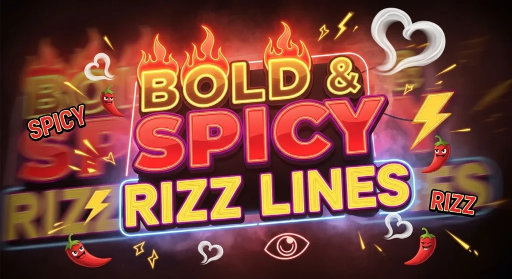 Bold and Spicy Rizz Lines