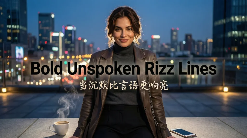 Bold Unspoken Rizz Lines for Instagram