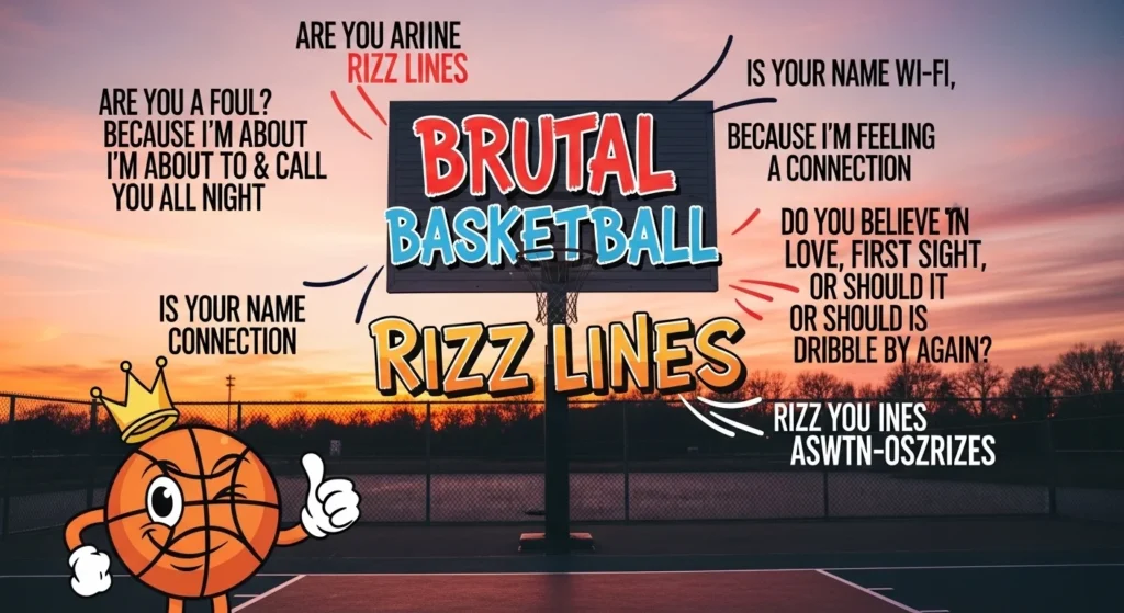 Brutal Basketball Rizz Lines