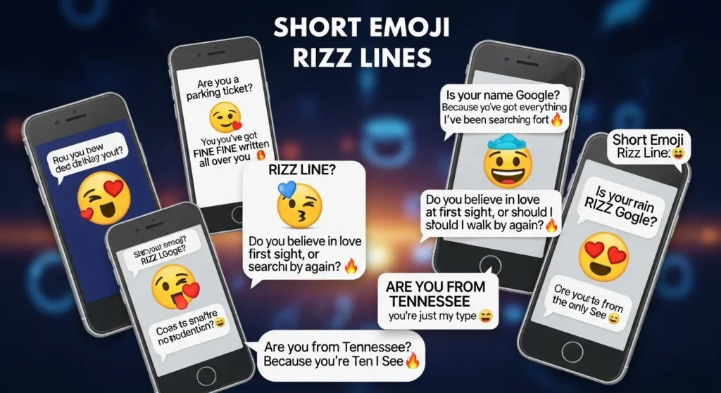 Brutal Emoji Rizz Lines