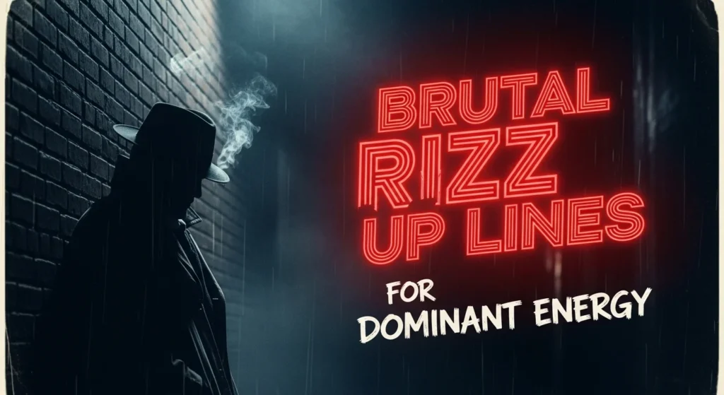 Brutal Rizz Up Lines for Dominant Energy