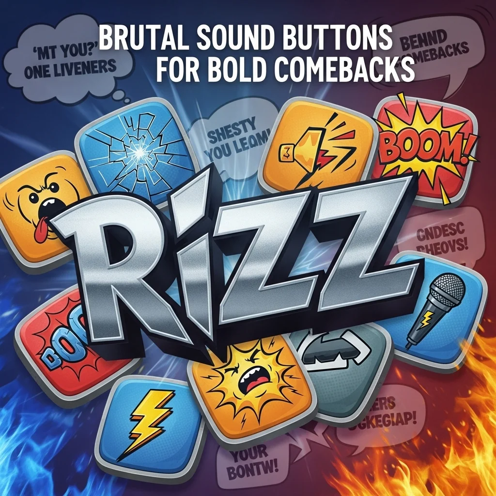 Brutal Sound Buttons Rizz for Bold Comebacks