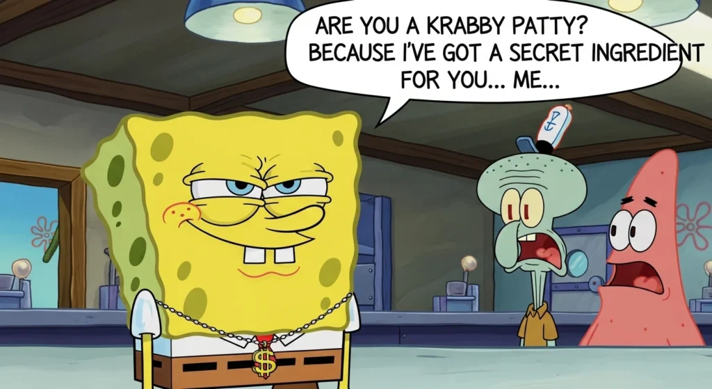 Brutal SpongeBob Rizz Lines