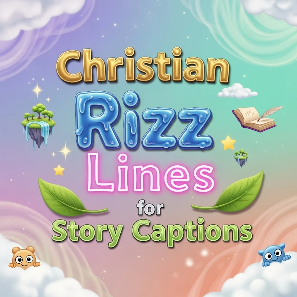 Christian Rizz Lines for Story Captions