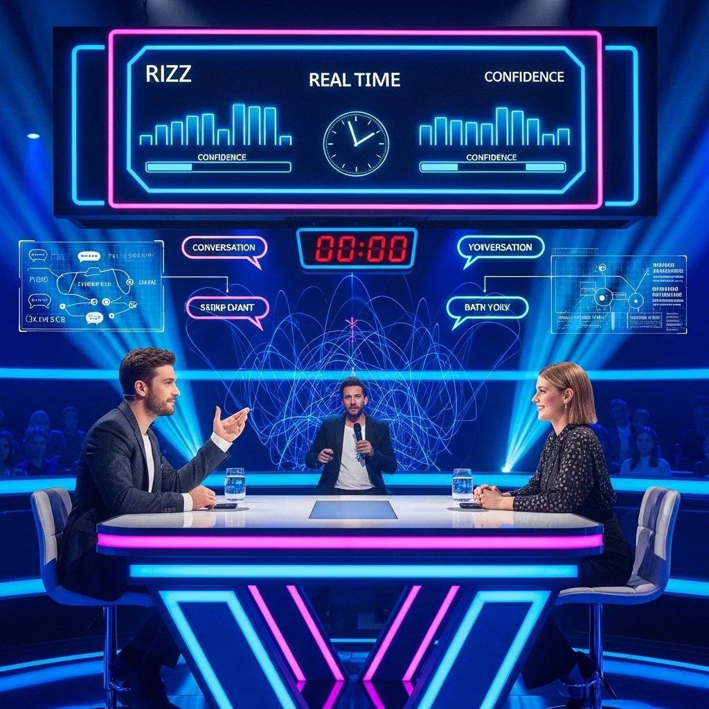 Confidence-Based Rizz Game for Real Conversations