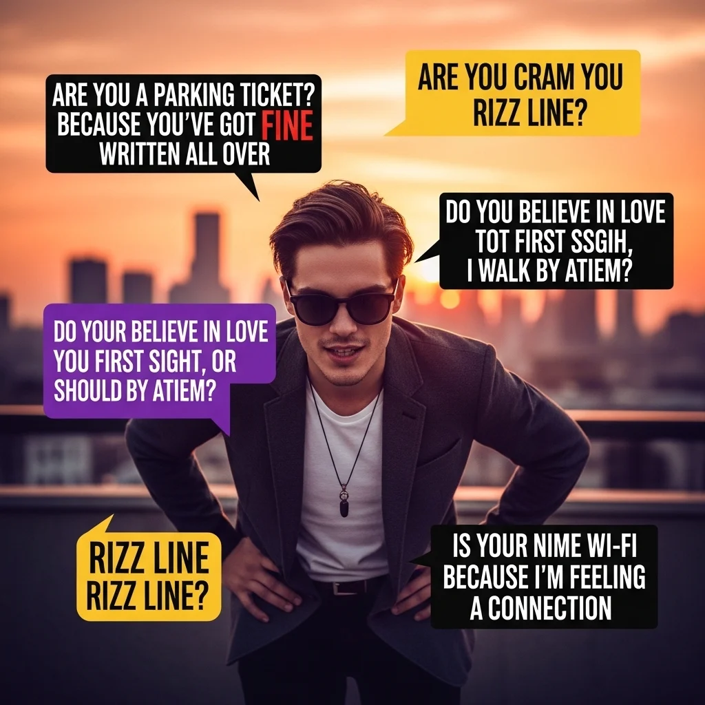 Confident Rizz Lines for Bold Posts