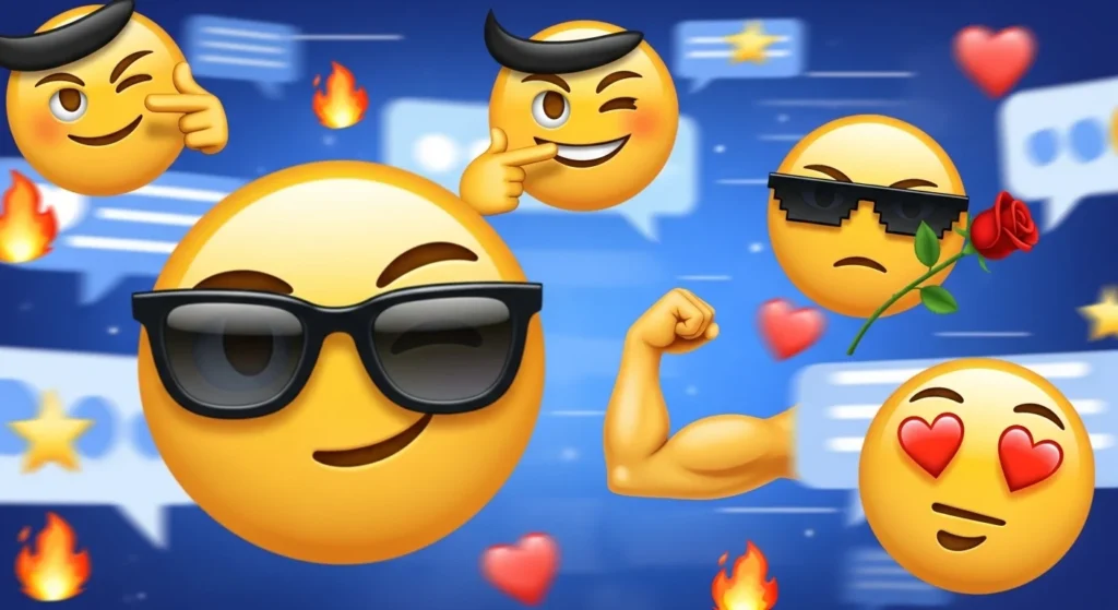 Cool & Confident Emoji Rizz Lines