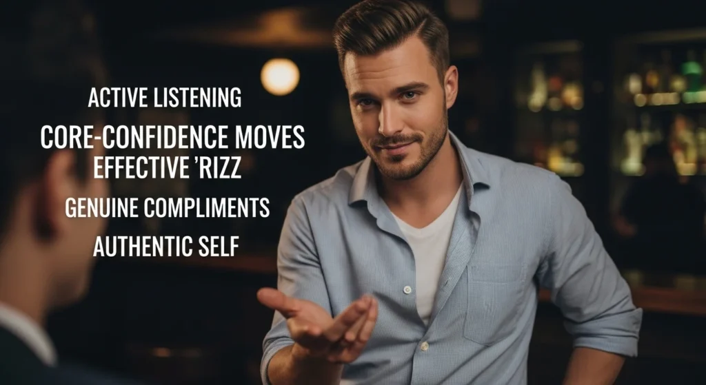 Core Confidence Moves for how to get w rizz