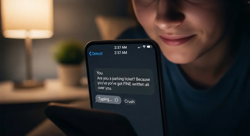 Crazy Rizz Lines for Late Night Texts