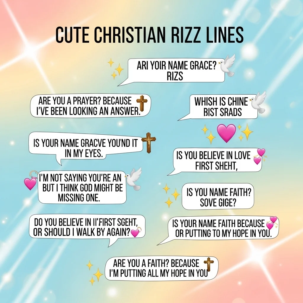Cute Christian Rizz Lines for Comments