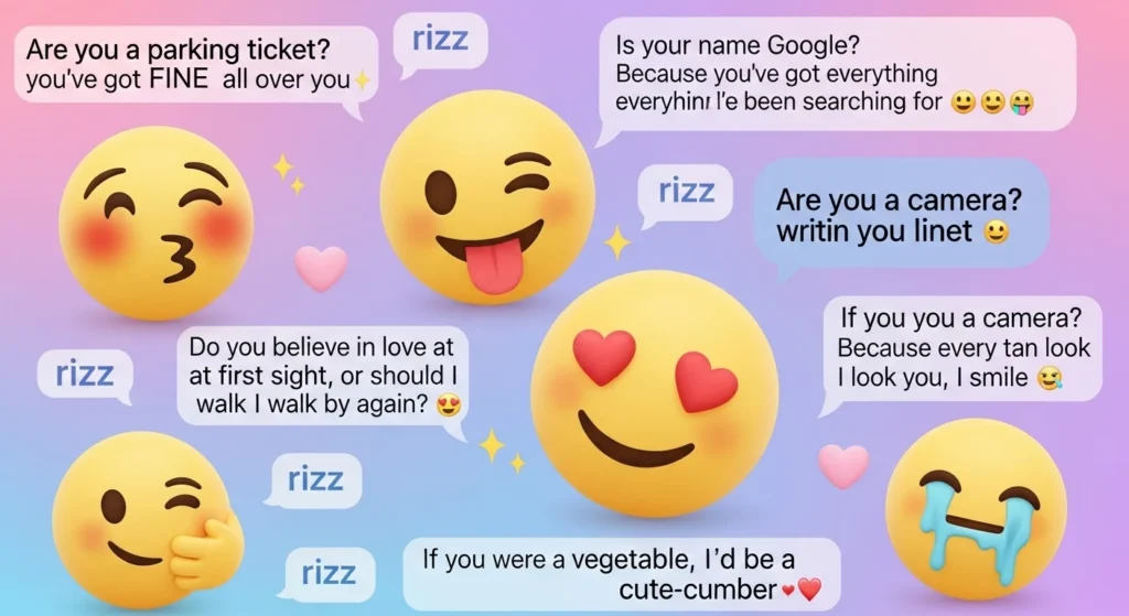 Cute Emoji Rizz Lines for Sweet Conversations
