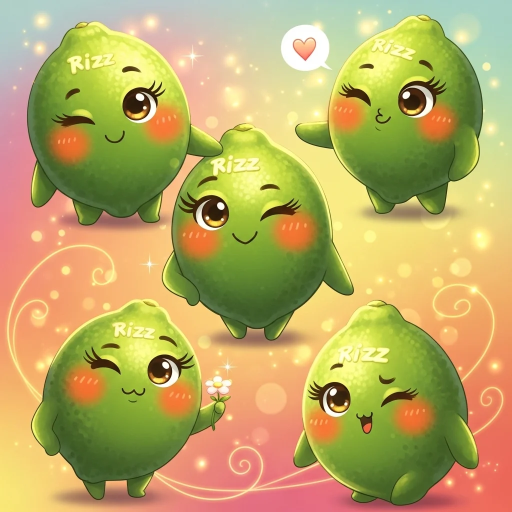 Cute Rizz Limes That Feel Sweet and Warm