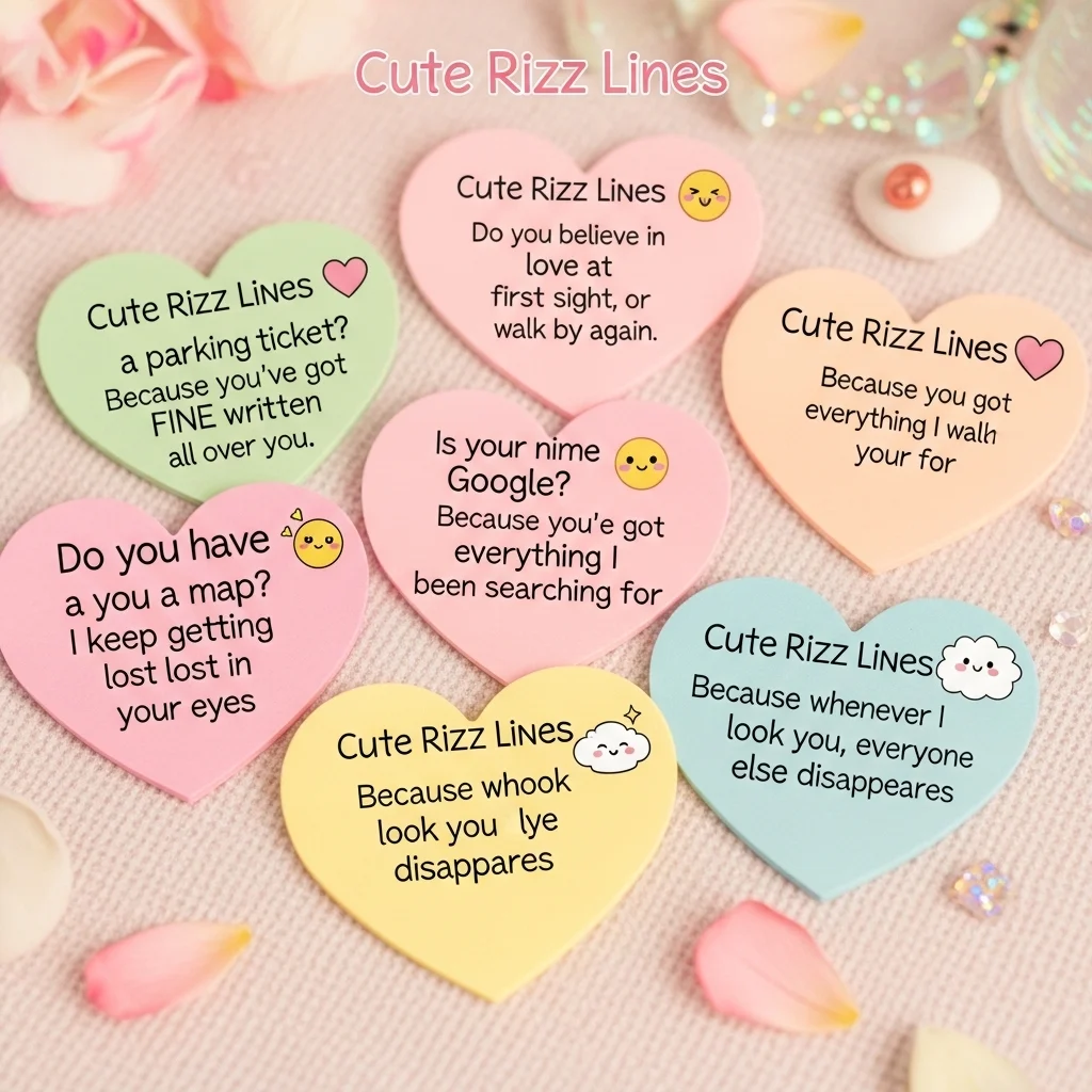 Cute Rizz Lines for Soft, Adorable Feels