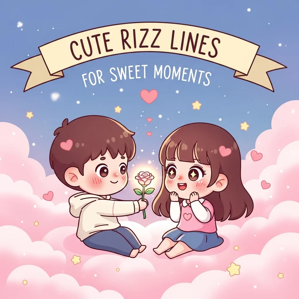 Cute Rizz Lines for Sweet Moments