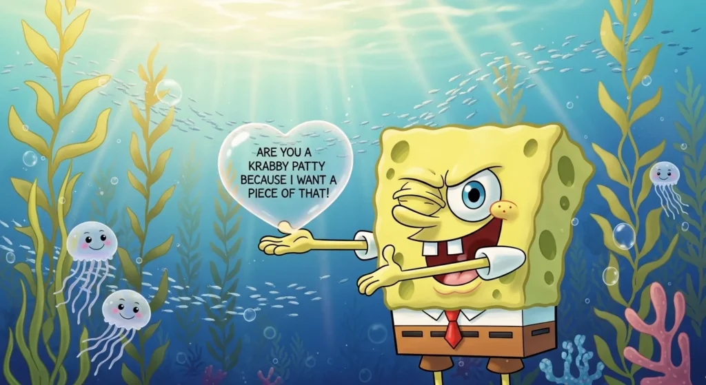 Cute Spongebob Rizz Lines for Sweet Vibes
