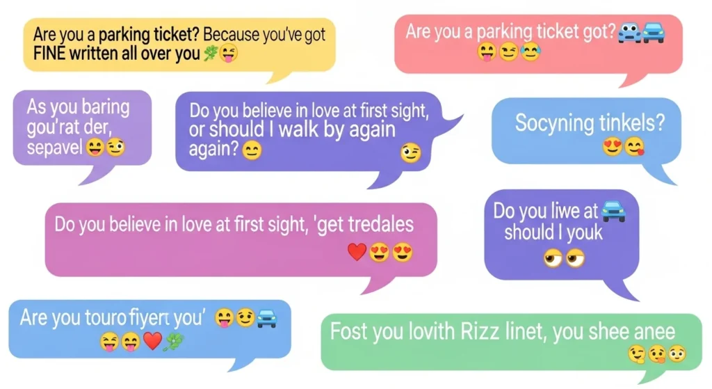 Flirty & Bold Emoji Rizz Lines