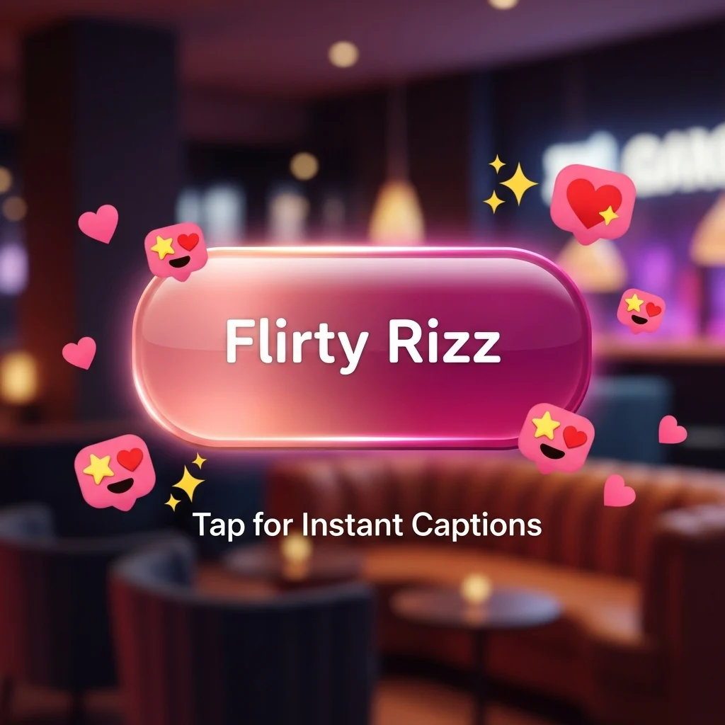 Flirty Rizz Button Captions for Any Platform