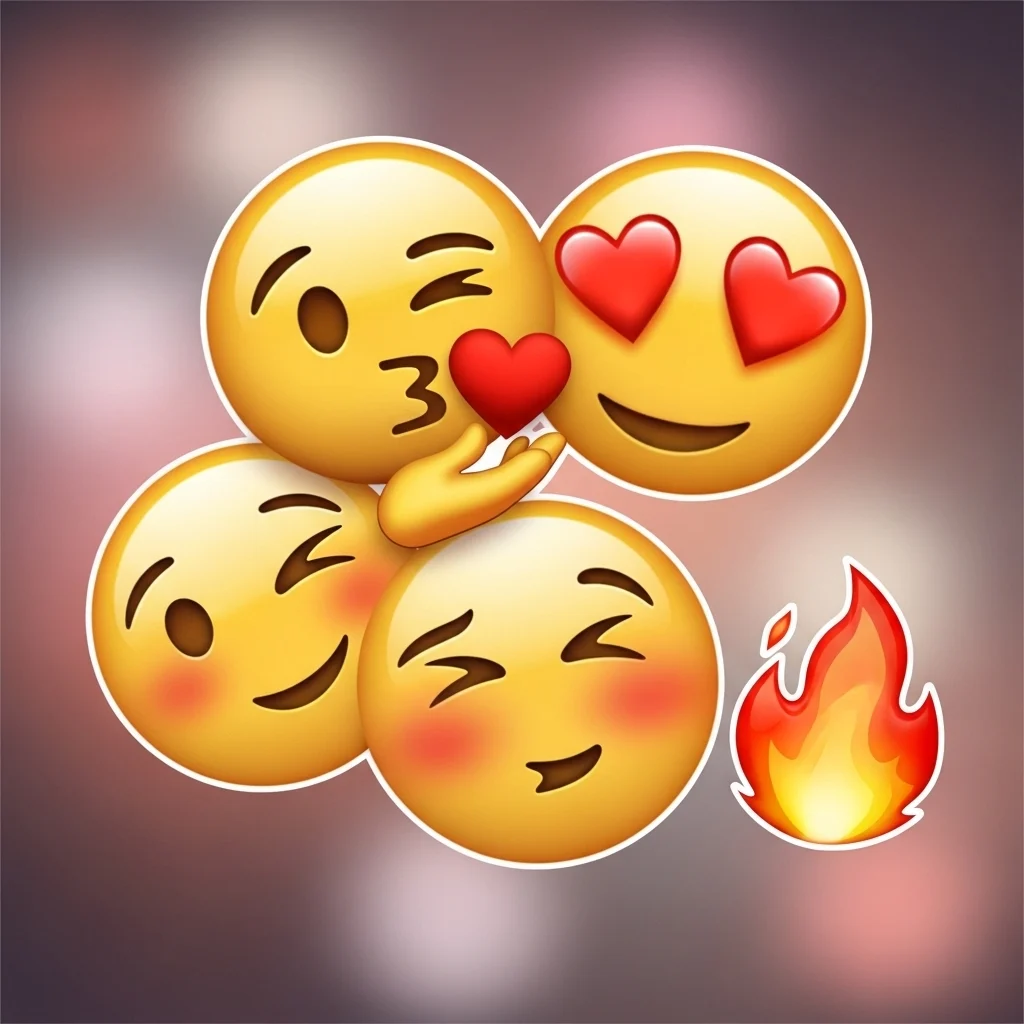 Flirty rizz emoji copy and paste captions