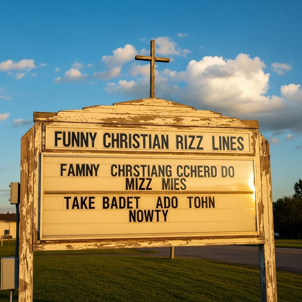 Funny Christian Rizz Lines