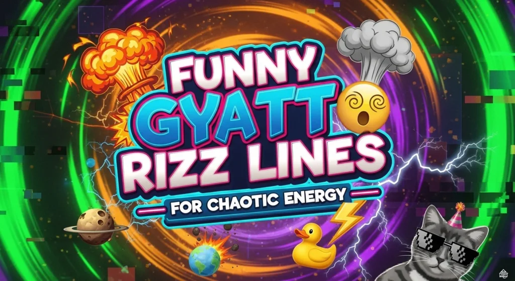 Funny Gyatt Rizz Lines for Chaotic Energy