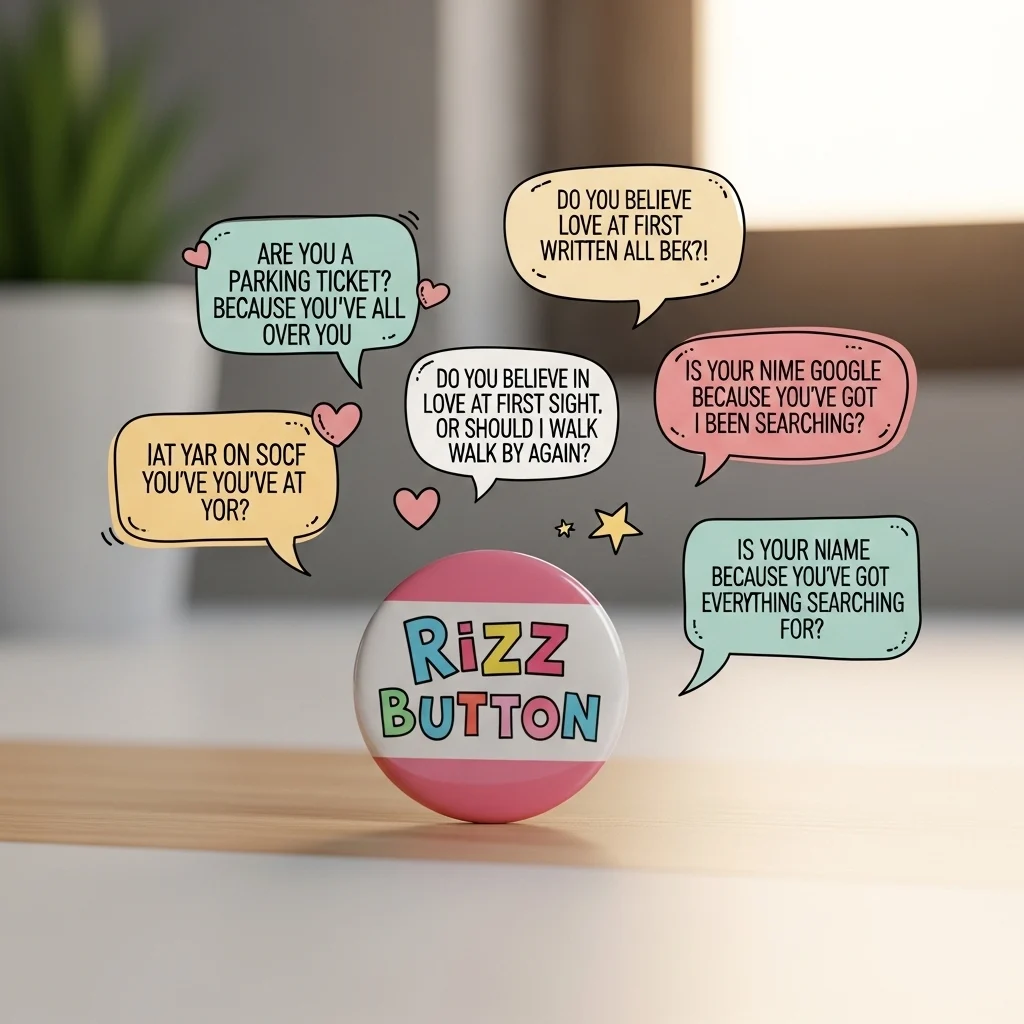 Funny Rizz Button Lines That Make Them Smile