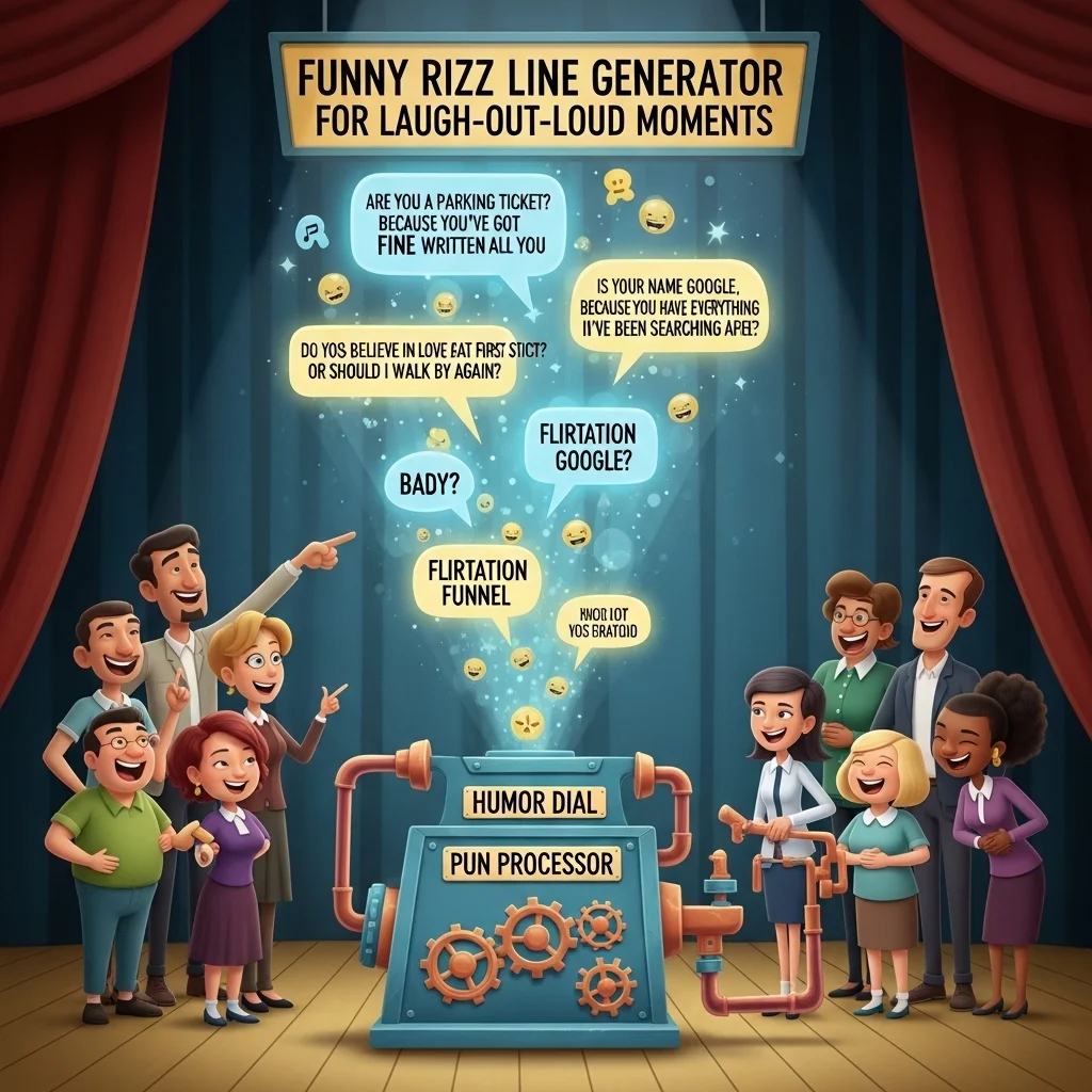 Funny Rizz Line Generator for Laugh-Out-Loud Moments