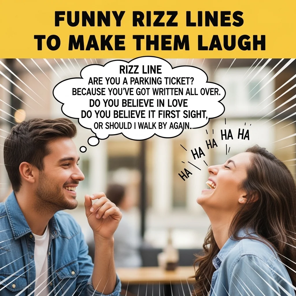 Funny Rizz Lines to Make Them Laugh