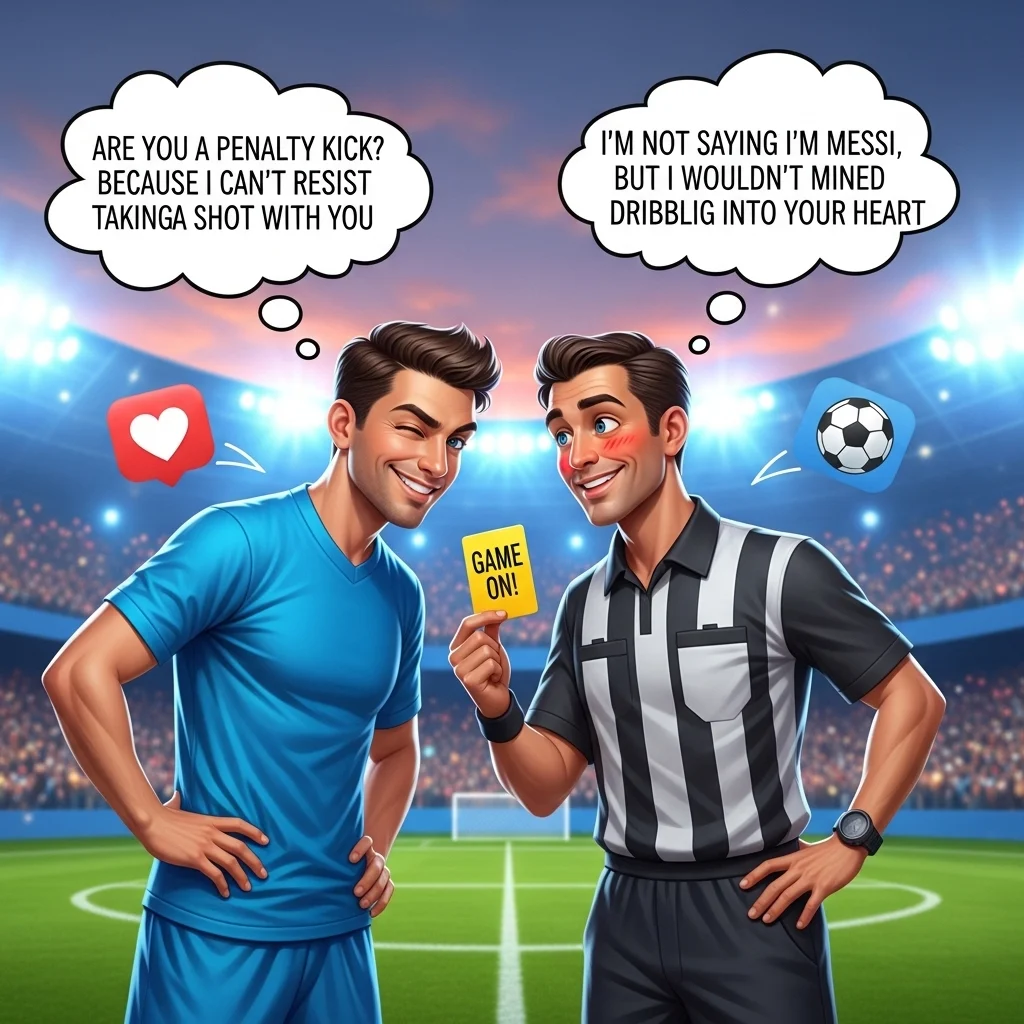Funny Soccer Rizz Lines That Always Win
