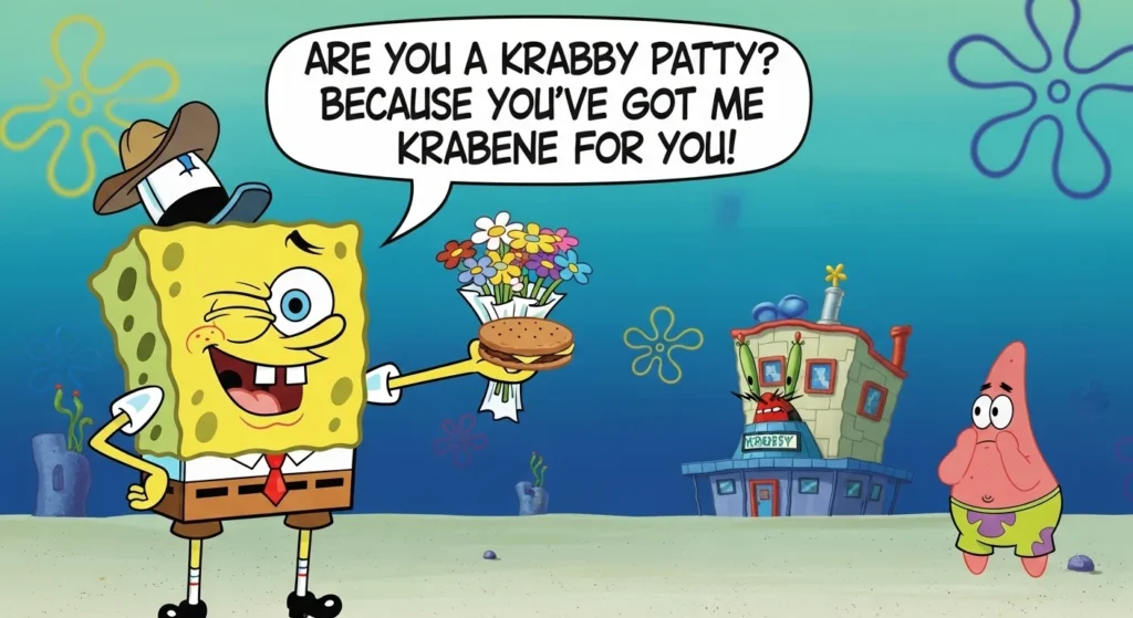 Funny Spongebob Rizz Lines