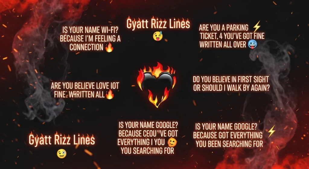 Gyatt Rizz Lines for DMs