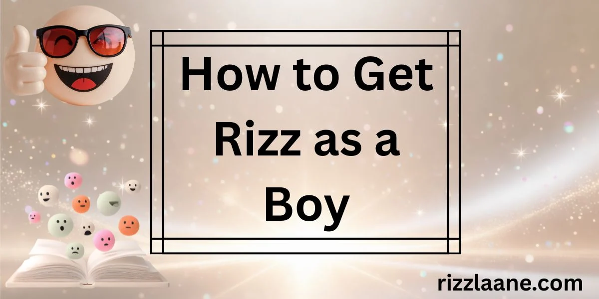 How to Get Rizz as a Boy