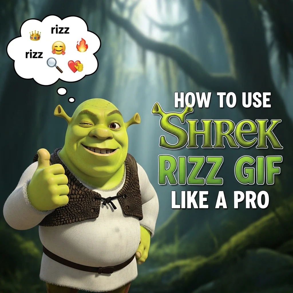How to Use Shrek Rizz GIF Like a Pro