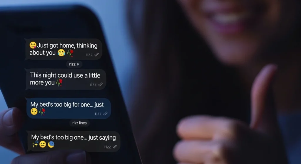 Late Night Emoji Rizz Lines for Smooth Texting