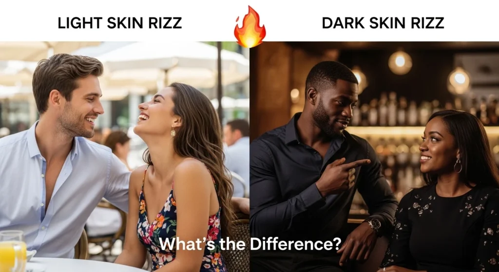 🔥 Light Skin Rizz vs Dark Skin Rizz: What’s the Difference