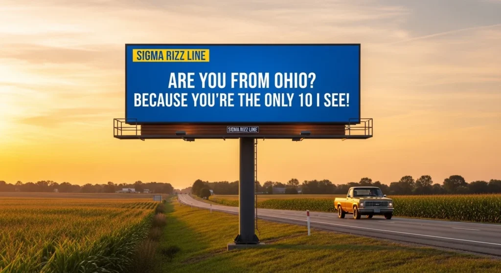 Ohio Sigma Rizz Lines for Funny Captions