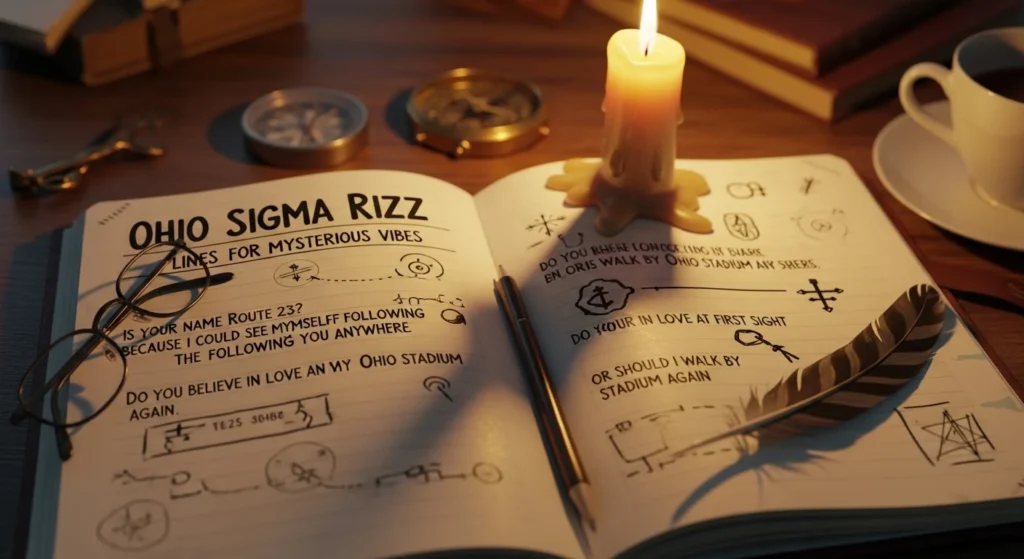 Ohio Sigma Rizz Lines for Mysterious Vibes