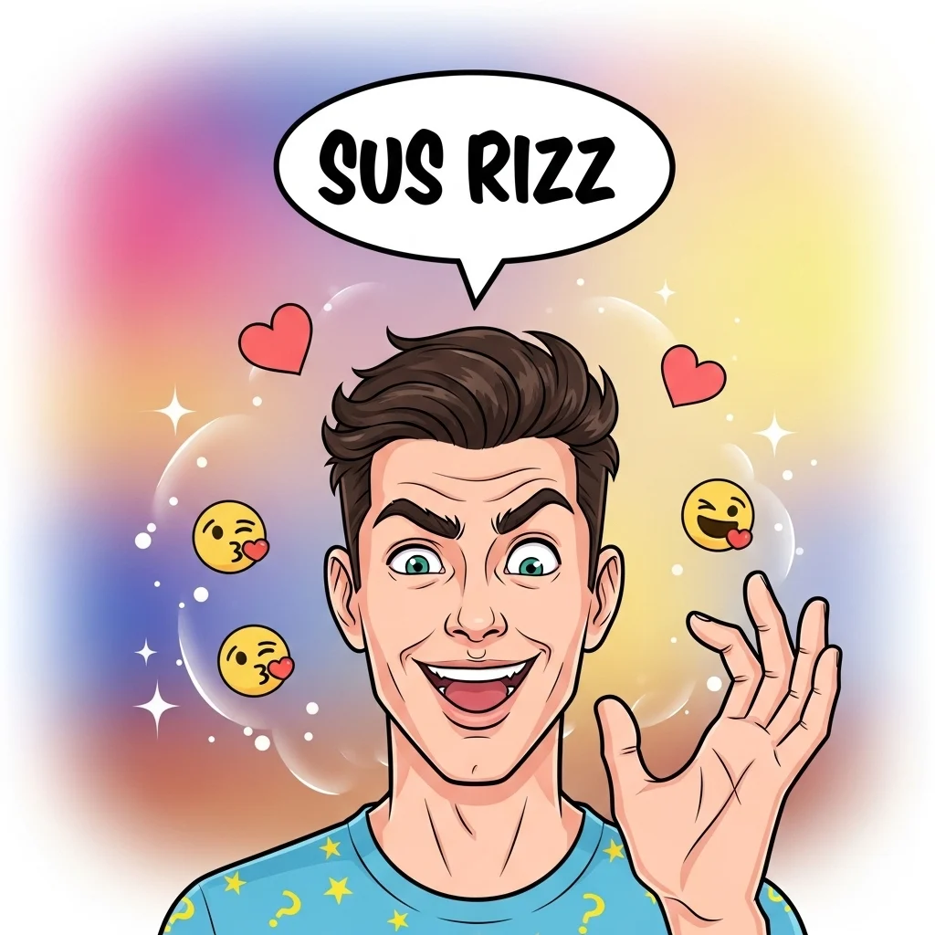 Playful Sus Rizz for Flirty Moments
