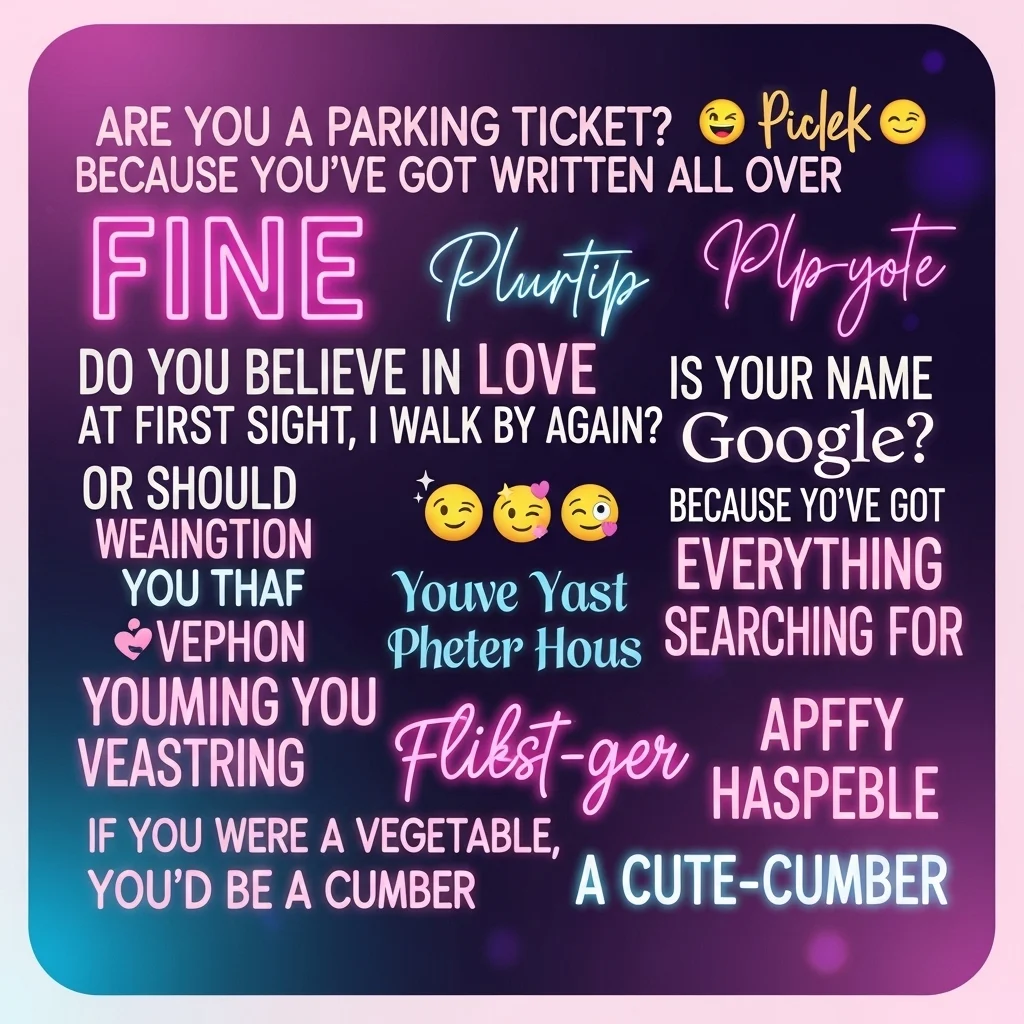 really good rizz lines for flirty vibes