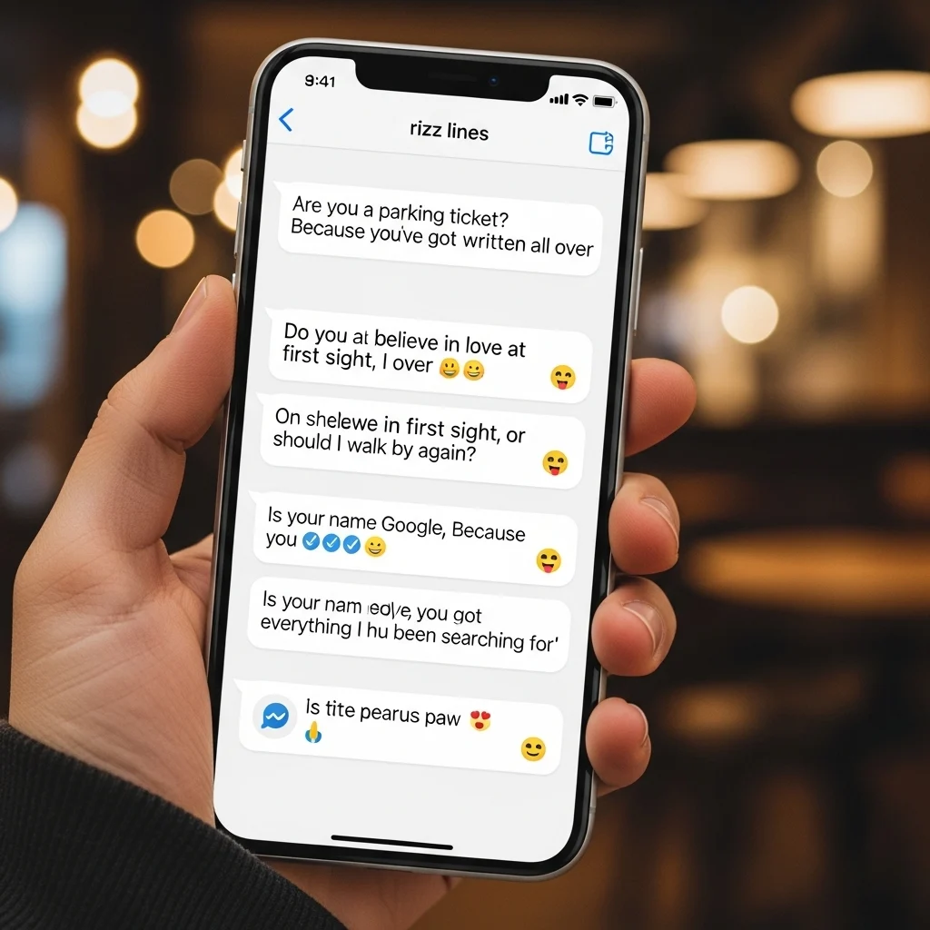 Short & Smooth Rizz Lines for Quick Replies