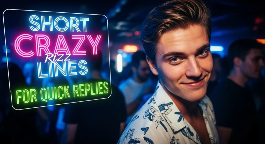 Short Crazy Rizz Lines for Quick Replies