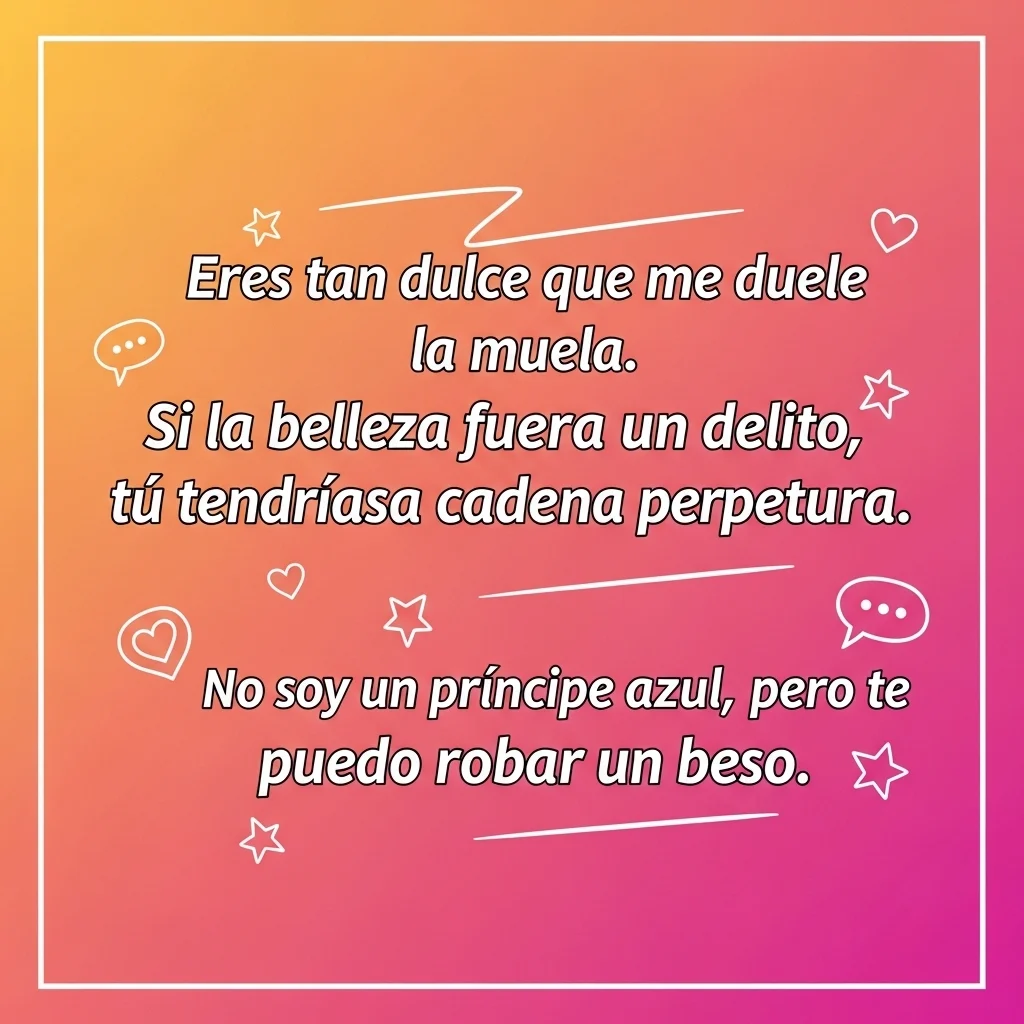 Short Rizz Lines in Spanish for Social Media Captions