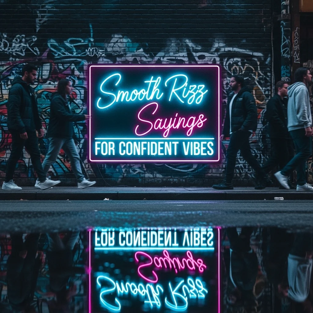 Smooth Rizz Sayings for Confident Vibes