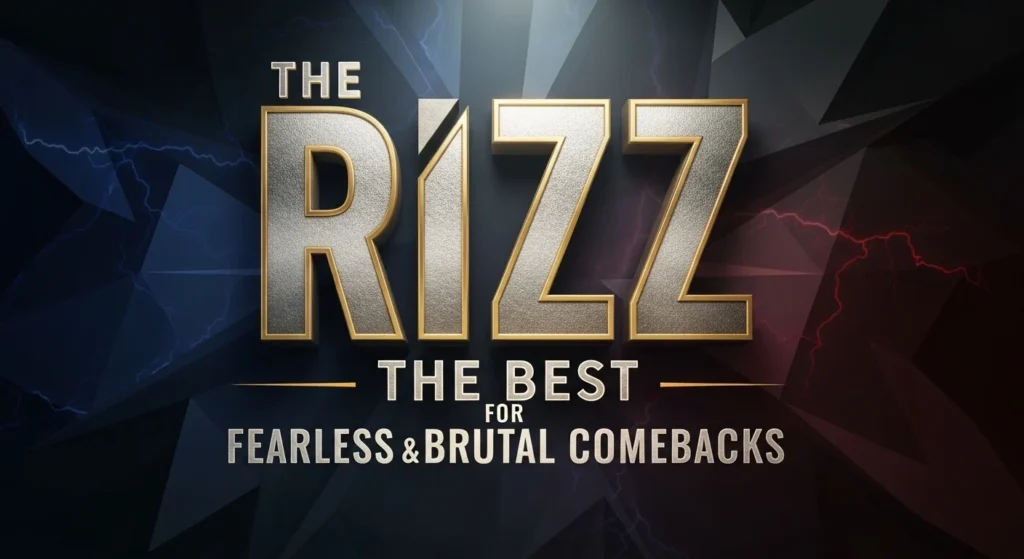 The Best Rizz for Fearless and Brutal Comebacks
