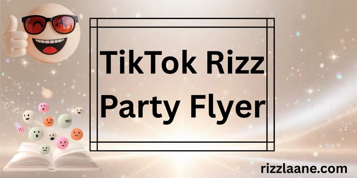 TikTok Rizz Party Flyer