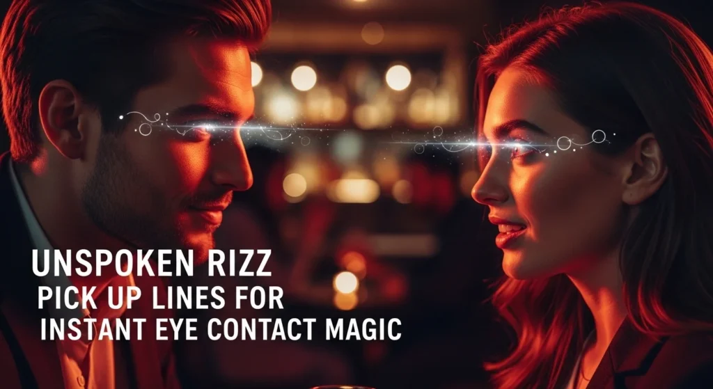 Unspoken Rizz Pick Up Lines for Instant Eye Contact Magic