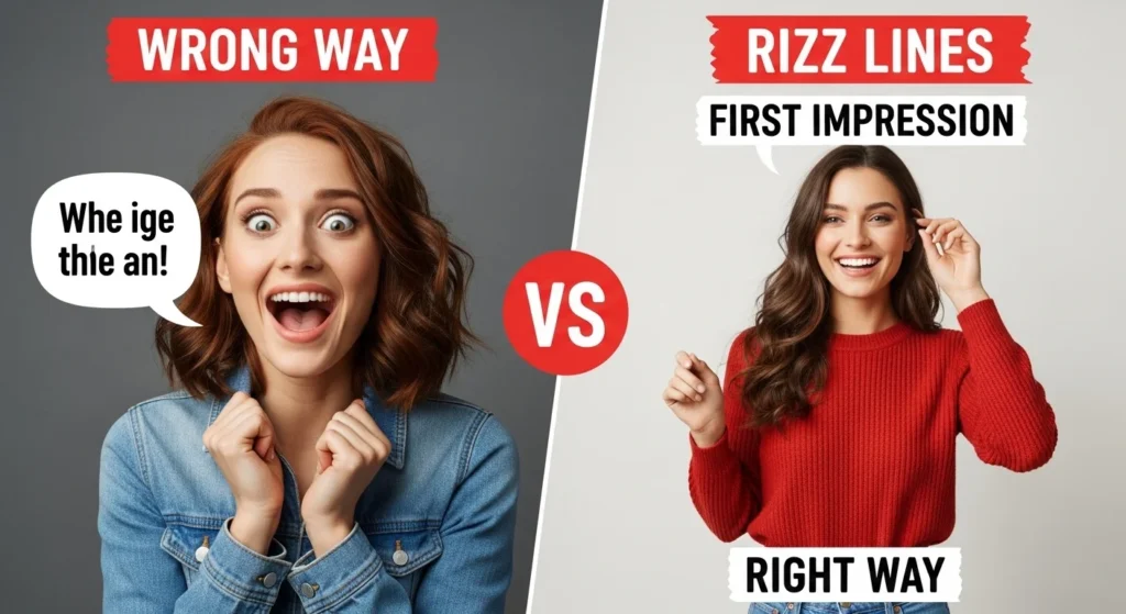 W Rizz Lines for First Impressions