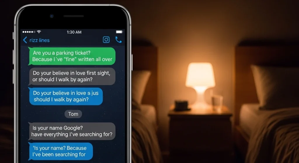 W Rizz Lines for Texting and Late-Night Chats