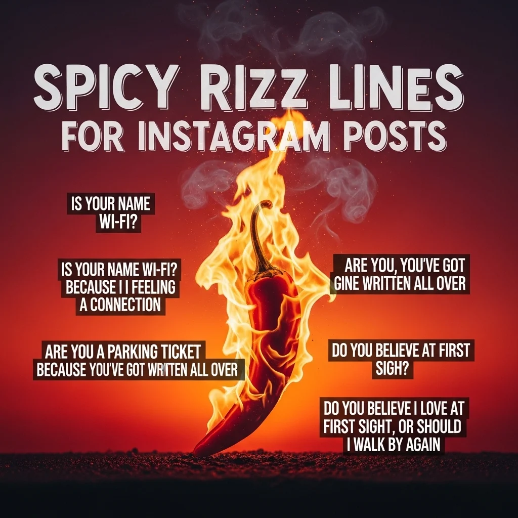 Spicy Rizz Lines for Instagram Posts